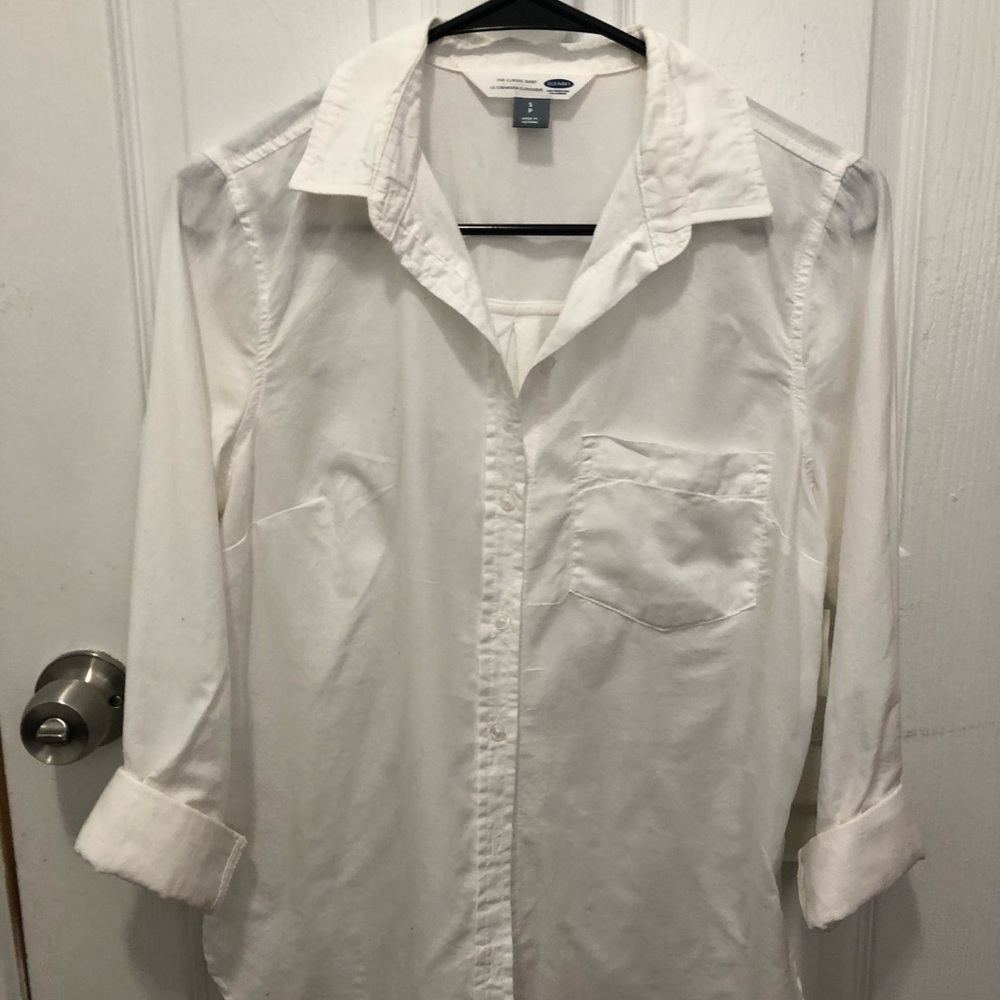 Classic White Button-Up from Old Navy